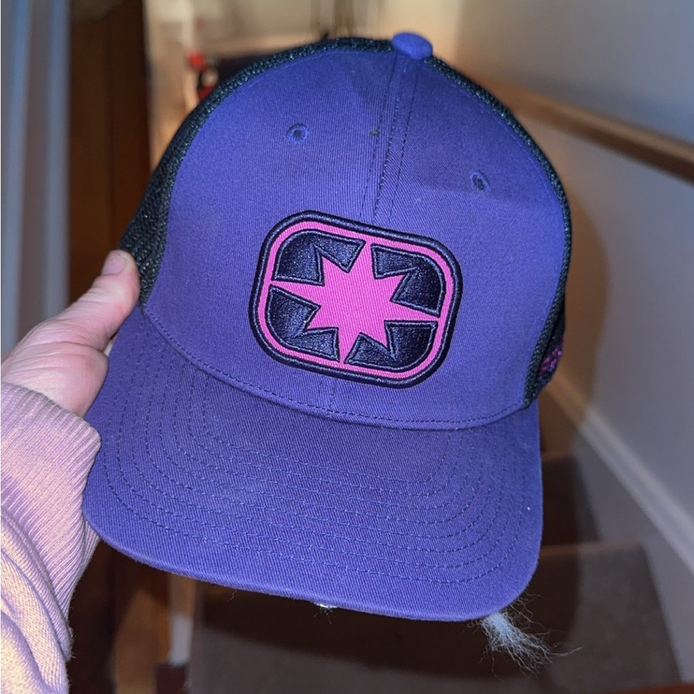 Purple and Pink Hat